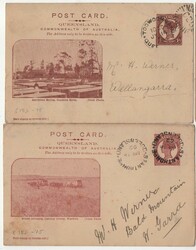 Australien / Queensland, 1905- 9, kl. Lot mit div. 5x 1- Penny GS- ...