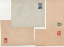 Argentinien, ca. 1900- 1920, kl. Lot mit 15 versch. GS- Probedrucken ...