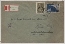 Incomming Mail, 1941 R.- Brief aus Ungarn, an das Stalag IX C, Arb ...