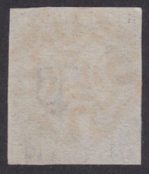 1d Black (HI) Plate 1b with Inverted Wk Superb used cancelled by a ...