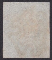 1d Black (CG) Plate 2 - Fine used - 4 good margins Fine Red MX
