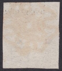 1d Black (QH) Plate 3-Superb used cancelled by a beautifull strike of ...