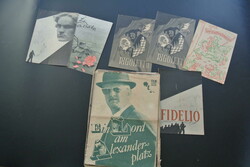 Filmplakate / Prospekte und Opernprogramme 50er und 60er-Jahre, ...