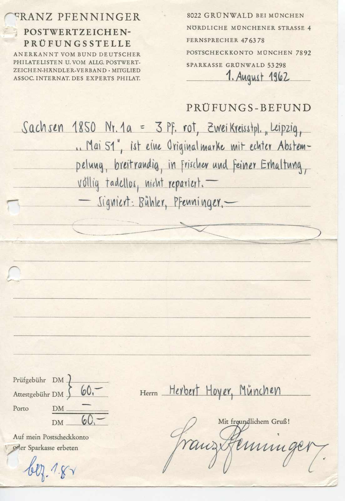 Image 1 for lot number 109 for Tiergarten 19th Stamps and Coins Auction