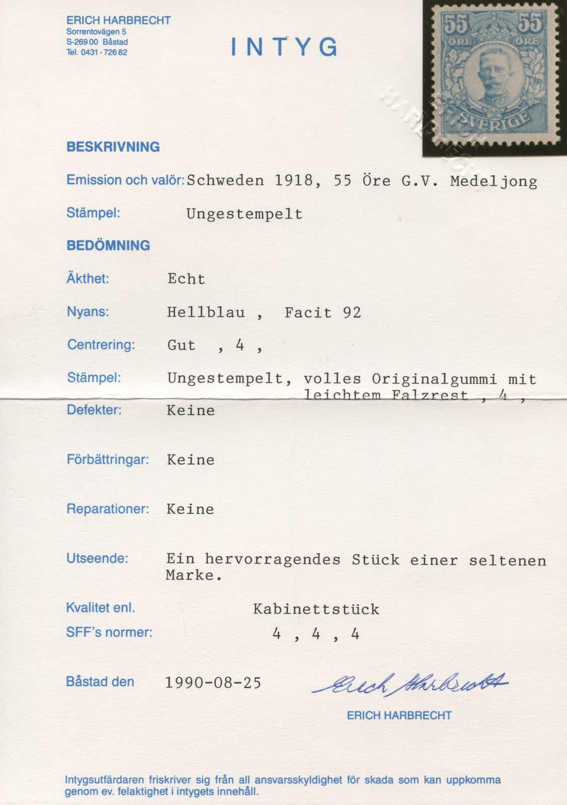 Image 1 for lot number 654 for Tiergarten 18. Briefmarken und Münzen Auktion