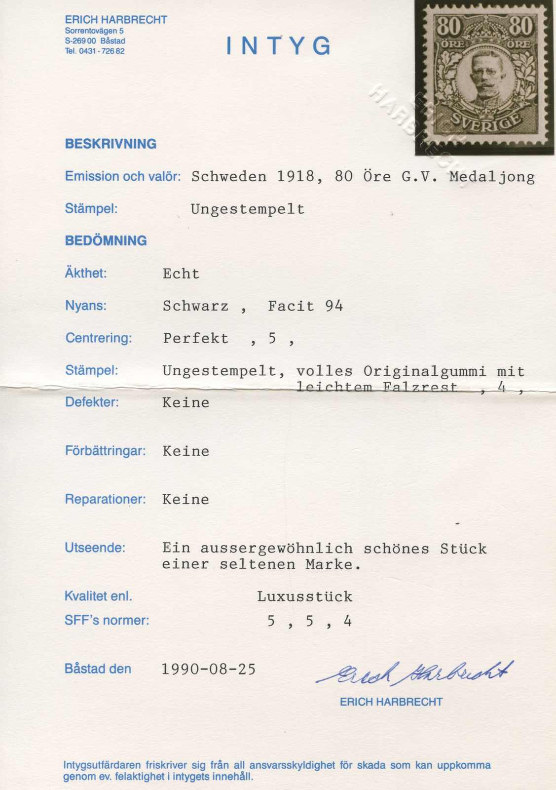 Image 2 for lot number 654 for Tiergarten 18. Briefmarken und Münzen Auktion