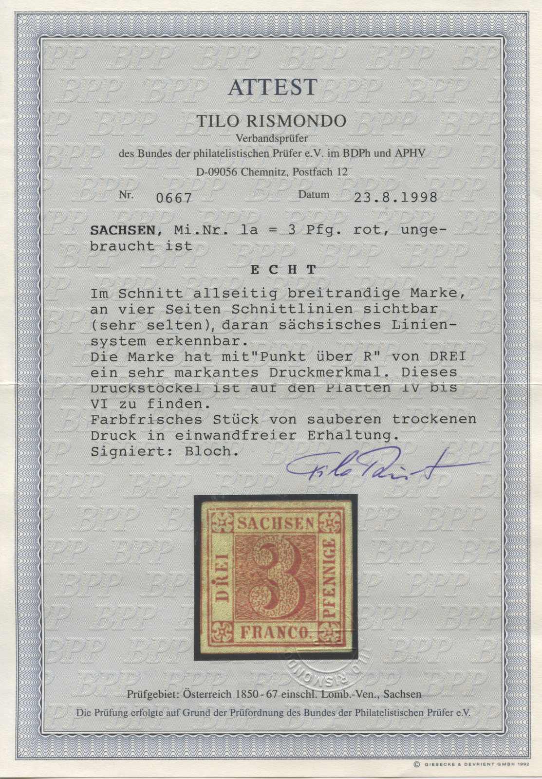 Image 1 for lot number 131 for Tiergarten 18. Briefmarken und Münzen Auktion