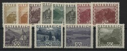 1929, Landschaften, kompletter KabinettsatzAutomatically generated ...