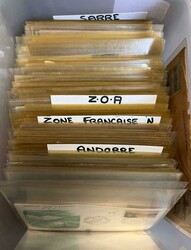 ANDORRE FRANCAIS zone d'occupation française en Allemagne, Rhénanie ...