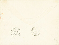 CG n°9 + 34; double port par 30c Napoléon et 20c Sage OBL Haiphong ...