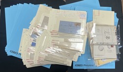 1804-1920 LETTRES DE FRANCE, ensemble de 160 lots sur cartes ...