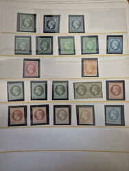 1849-1900, Solide collection de classiques en neuf et obl. sur ...