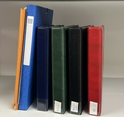 1849-1945, +370 timbres de couleurs avec étoiles chiffrées - ...