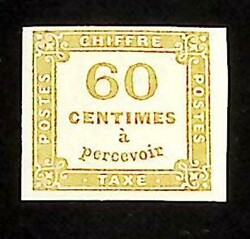 1860-1900, Sélection de timbres neufs, surtout TAXE dont n°5A, 8, ...