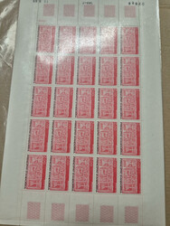 1931-1980, Stock d'Andorre français et espagnol en deux classeurs et ...