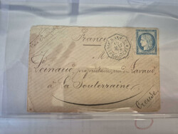 1863-1899, 8 lettres d'INDOCHINE dont 7 avec cachet militaire ...