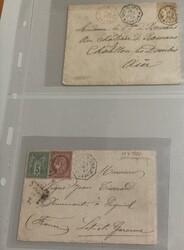 1878-1900, Douze lettres, correspondance d'armées (ex Desrousseaux), ...
