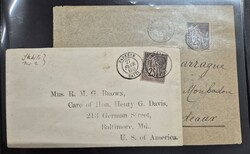 1887-1968, Joli ensemble de lettres de TAHITI / Océanie / Polynésie ...