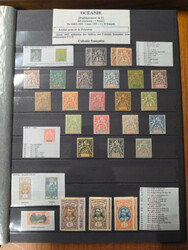 1891-2022, Collection of POLYNESIA (1958-2022) in three Davo albums, ...