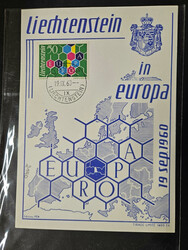 1912-2000, Never hinged collection of Liechtenstein in one stockbook, ...