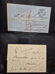 1810-2000, Lot of many covers and cards in one box, from prestamp ...