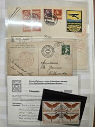 1913-40 Exceptionnelle collection d'AVIATION en un gros classeur avec ...