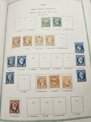 1849-1993, Small estate comprising 8 albums of France, very complete ...