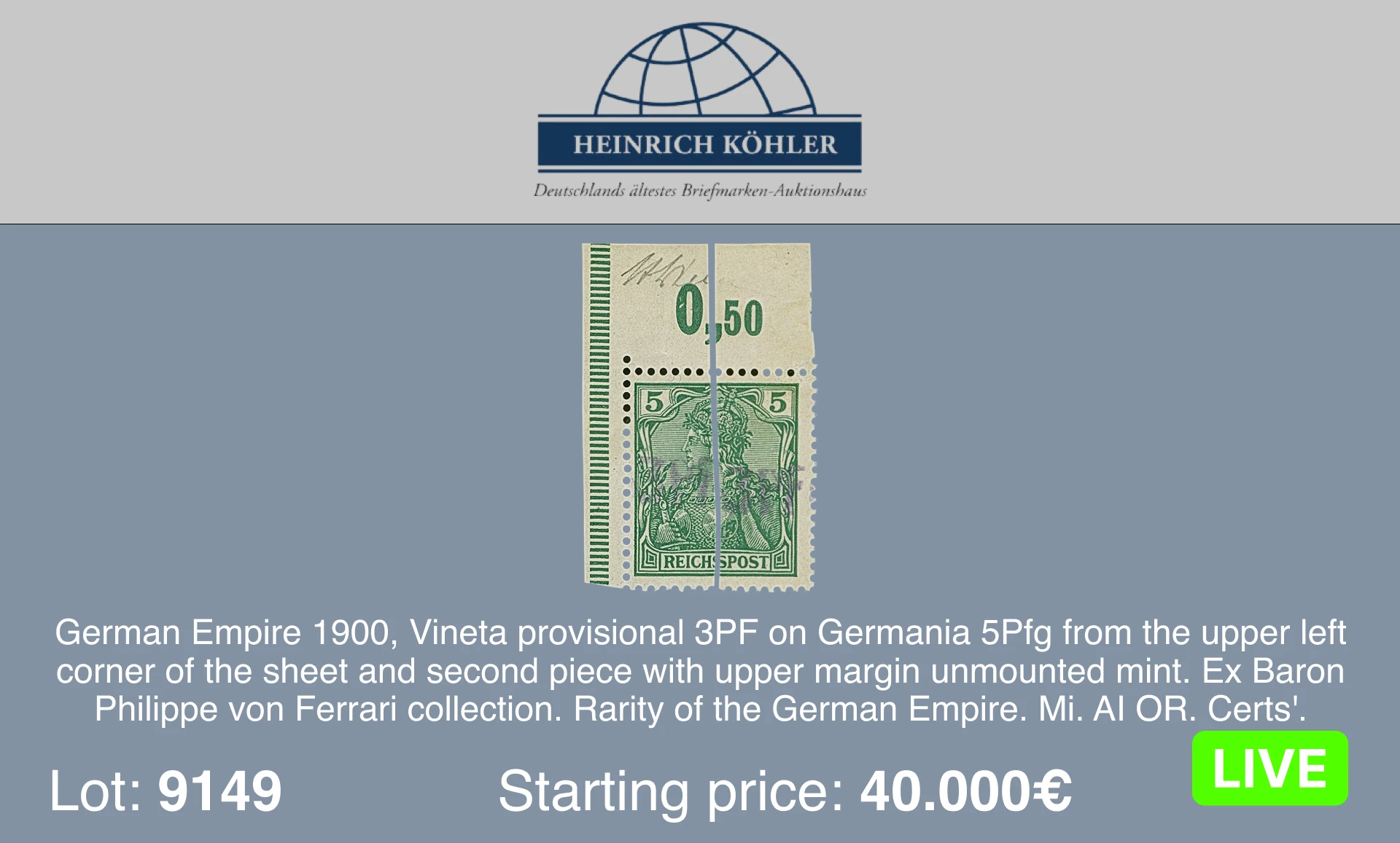 Philasearch.com : 切手・ステーショナリー・絵はがき